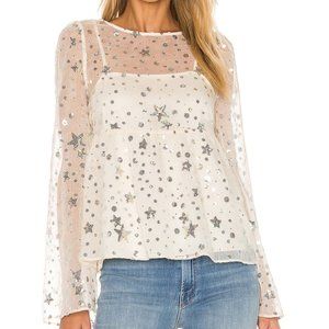 MAJORELLE Starry Night Top in Fairy Multi NWT